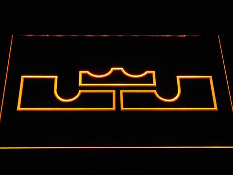 Cleveland Cavaliers LeBron James Logo LED Neon Sign
